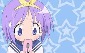 Tsukasa Hiiragi Lucky Star Kagami S Younger Twin Sister She Isn T Very Good At Sports Or Studying But Is A Great Cook She G Star Wallpaper Anime Lucky Star