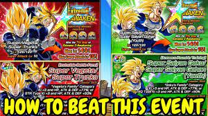 The previous two forms were first achieved by goku and gohan respectively before vegeta was able to get the same results. How To Eza Goku Gohan Vegeta Trunks Dokkan Battle Youtube