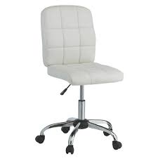 Buy Home Jarvis Gas Lift Height Adjustable Office Chair White At Argos Co Uk Your Online White Office Chair Adjustable Office Chair White Office Furniture