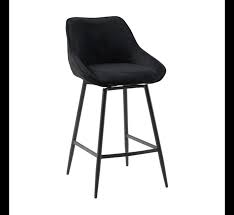Drehbarer retro barhocker portland vintage grau barstuhl hocker. Barhocker Cord Luna 180 Drehbar Schwarz 70 Cm Zahlung Auf Rechnung Livin24