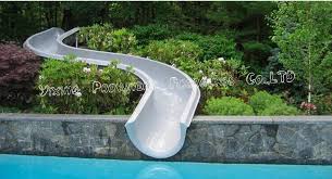 Besonders kinder lieben die abwechslung und sind schnell ganz vernarrt in das rutschen. China Curved Chute After Private Garden Pool China Tube Water Slide And Swimming Pool Curved Chute Price