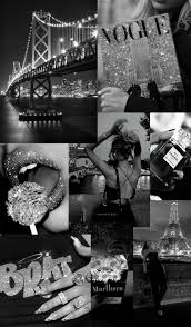 Noticed, there is not an. 14 Black Collage Wallpapers Vogue Black Collage 1 Fab Mood Wedding Colours Wedding Themes Wedding Colour Palettes