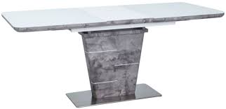 Vidaxl table à dîner 140 x 70 x 75 cm bois de manguier massi. Casa Padrino Luxury Dining Table Gray White 140 180 X 80 X H 76 Cm Extendable Kitchen Table In Concrete Look Kitchen Furniture