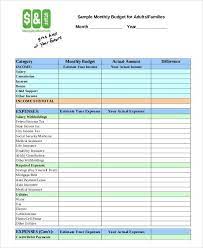 Family Budget Templates 18 Doc Xls Pdf Free Printable Family Budget Template Budget Template Household Budget Template