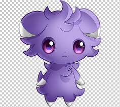 Its body is predominantly dark purple with white markings. Pokemon X And Y Pokemon Go Espurr Pokemon Adventures Pokemon Go Purple Mammal Violet Png Klipartz
