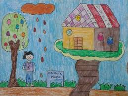 Chocolate House Painting By Ananya Jhalani Over 4,266 cartoon chocolate bar pictures to choose from, with no signup needed.