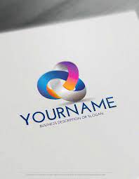 Free 3d Logo Maker Online Infinity Link 3d Logo Design Online Logo Design 3d Logo Design 3d Logo