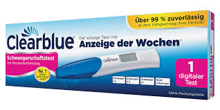 Clearblue Digital Schwangerschaftstest Mit Wochenbestimmung