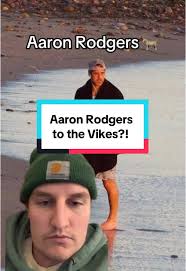 Aaron Rodgers at The Beach
