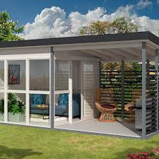 Amazing Cabin Kits You Can Buy On Amazon Backyard Guest Houses Backyard House Pre Fab Tiny House