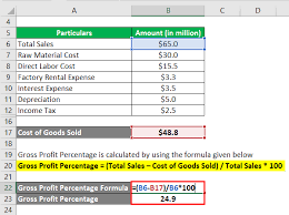 Crypto trading profit calculator excel. Gross Profit Percentage Top 3 Examples With Excel Template