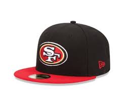 Black 49ers Hat New Era Amazon Com Nfl San Francisco 49ers Black And Team Color 59fifty Fitted Cap Clothing 49ers San Francisco 49ers Nfl San Francisco