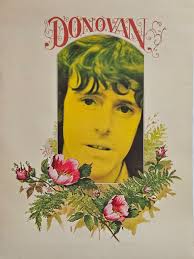 VINTAGE ROCK POSTER ~ 1967 DONOVAN Phillips Leitch 22x33" ORIGINAL Mellow  Yellow
