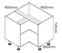 Not only corner kitchen cabinet dimensions, you could also find another pics such as kitchen cabinet height, wall cabinet dimensions, kitchen cabinet standard size, standard kitchen drawer size, kitchen cabinet height base, kitchen cabinet plans, and kitchen cabinet cm sizes. 900mm Corner Base Cabinet Kaboodle Kitchen