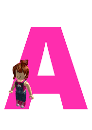 Decoración de roblox para niña en colores pasteles.muchas gracias por su preferencia@miraluparty www.miraluparty.comconsultas por inbox.whatsapp. Abecedario Roblox Nina Manualidades Con Tyty Facebook