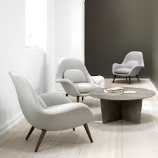 Danish designs copenhagen lounge chair, velvet upholstered, teal and gold. Swoon Lounge By Space Copenhagen I Fredericia Furniture Fredericia Furniture Swoon Lounge Chair Furniture Design