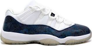 Jordan Retro 11 Low Black And White Air Jordan 11 Xi Retro Low Snake Skin White Black Navy Jordan 11 Low Blue Air Jordans Air Jordans Retro