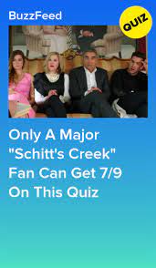 The success of schitt's creek is, in part, due to its heart. Can You Get 7 9 On This Schitt S Creek Quiz Schitts Creek Creek Quiz