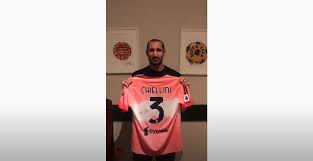 The jersey is crafted from 100% polyester with adidas' innovative heat.rdy technology, a cooling innovation that keps the wearer. Chiellini S Juventus Signed Humanrace Match Shirt 2020 21 Charitystars