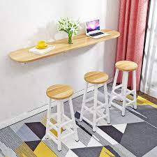 Great savings & free delivery / collection on many items. Wall Mounted Folding Bar Table Wall Mounted Table Home Small Apartment Kitchen Small Table Folding Dining Table Shopee Malaysia