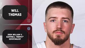 Will Thomas Named A Semifinalist For The 2024 William V. Campbell Trophy®