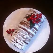 Buche De Noel Recipe Chocolate Roll Cake Holiday Recipes Cake Roll