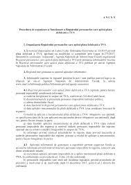 Fiscală (anaf) organizează registrul persoanelor care aplică plata defalcată a tva. 2