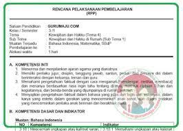 Rpp dikembangkan dari silabus untuk mengarahkan kegiatan pembelajaran peserta didik dalam upaya mencapai kompetensi dasar (kd). Rpp Kelas 3 Tema 4 Kurikulum 2013 Revisi 2018 Guru Maju
