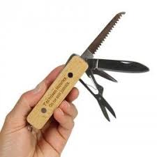 Canif Couteau Suisse Grave Et Personnalise En Bois Couteau Suisse Couteau Gravure Laser