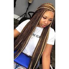 22 Rae Mycheal On Instagram Eva Braids One Of My Favorites Raemycheal Box Braids Hairstyles For Black Women Brown Box Braids African Braids Hairstyles