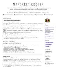 But the french themselves don't use this word when referring to application documents. Blog Writer Resume Example Writing Tips For 2021