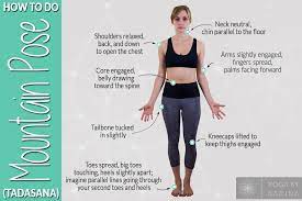 Mountain pose may look simple as if you are just standing there. Yoga Tutorial How To Do Mountain Pose Yoga By Karina