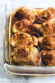 5 Ingredient Baked Chicken Thigh Omnivore S Cookbook