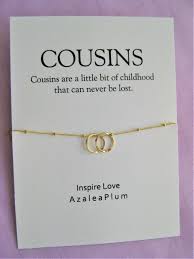 Birthday Gifts For Cousin Brother Cousins Necklace Cousins Gift Cousins Jewelry Birthday Gift For Cousin 2 Gold Circles Cousin Gifts Cousin Birthday Gifts Birthday Gifts For Sister