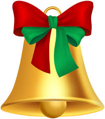 Golden Bell With Bow Christmas Png Clipart Clip Art Free Clip Art Christmas