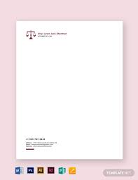 A legal letterhead template often has to look very formal but it still can be made quite attractive if the the preferred formats are almost always word or excel which are famous for their consistent. 12 Legal Letterhead Templates Free Word Pdf Format Download Free Premium Templates