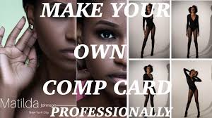 Here are 3 comp card templates for photoshop absolutely free. How To Make Your Own Model Comp Card Professionally On Iphone Step By Step Tutorial Using Canva Youtube