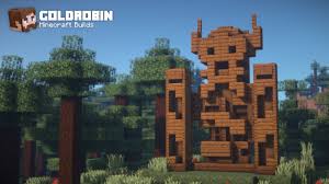 Excellent builds as far as the eye can see. Goldrobin On Twitter Wooden Viking Statue Minecraft Minecraftbuilds Https T Co Agq4wixoju Twitter