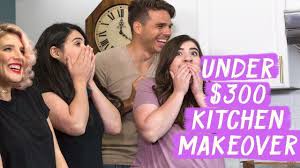 Under 300 Kitchen Makeover Mr Kate Decorates On A Budget Youtube Kitchen Diy Makeover