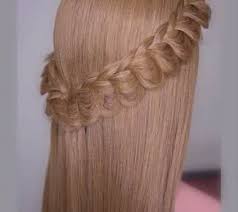 اجمل تسريحات الشعر الطويل للمناسبات 2020 سيدات مصر Pretty Hairstyles Ribbon Braids Easy Braids