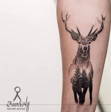 Whether you're in love with bambi, or you're just a big fan of the majestic creatures for hunting, many among us love the deer. 45 Excellent Stag Tattoo Designs And Ideas Tattooblend