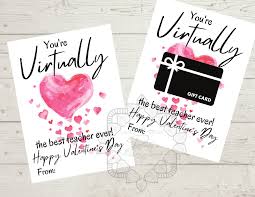 The teacher valentines print two to a page and i suggest using white card stock for the best results. Printable Teacher Valentine Card Virtual Teacher Valentine Etsy In 2021 Teacher Gift Card Printable Valentines Cards Valentines Cards