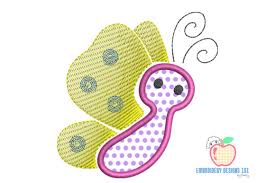 Download Side Butterfly Applique Creative Fabrica SVG Cut Files