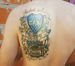 Esto son los escudo de boca a lo largo de su historia. Tatuajes De Boca Juniors Realmente Espectaculares