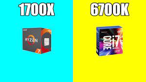 Hey, just wondering if its worth buying any of those two i read somewhere that the new windows update for amd can brick your pc or should i just wait for the new intel or ryzen series to come out this 2018? Amd Ryzen 7 1700x Vs Intel Core I7 6700k Tested In 6 Games Youtube