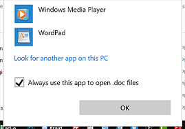 Convert word files to google docs and vice versa. Windows 10 Change The Default Program For Opening Files Tech For Luddites