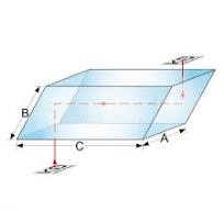 Rhomboid Prism 16x15x21mm
