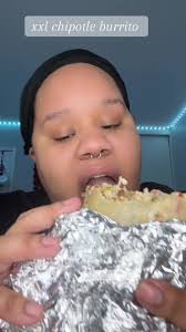 Enjoy a Delicious XXL Chipotle Burrito ASMR Experience