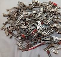 Lot Vintage 188 Hair Roller Clips Aluminum Made In England ...