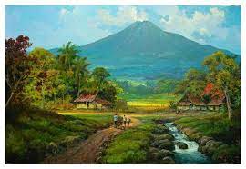 Melihat gambarnya saja sudah bisa menarik keinginan orang untuk berkunjung ke sana. 100 Gambar Pemandangan Alam Yang Indah Lukisan Foto Sketsa